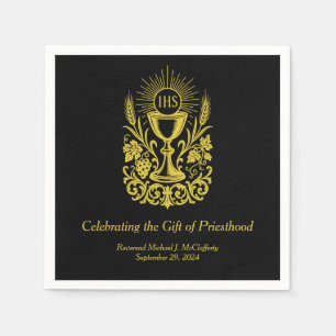 Priesthood Ordination Eucharist Chalice Host Napkins