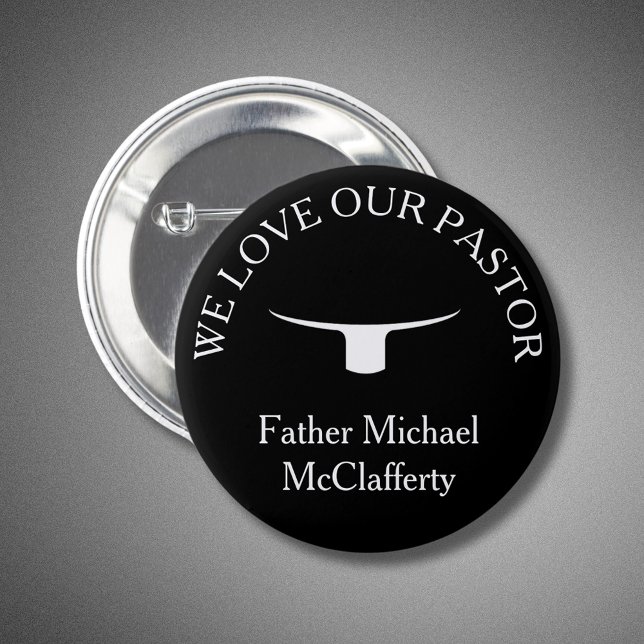Priesthood Ordination Pastor Priest Collar Button (Creator Uploaded)