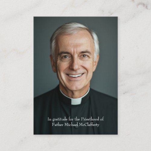 PRIESTHOOD SUNDAY PERSONALIZED PRAYER CARDS