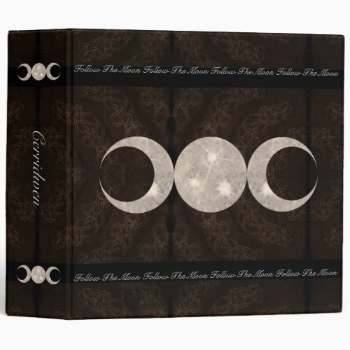 Prim Moon Design Book of Shadows Binder
