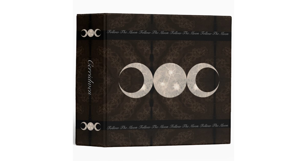 Prim Moon Design Book of Shadows Binder