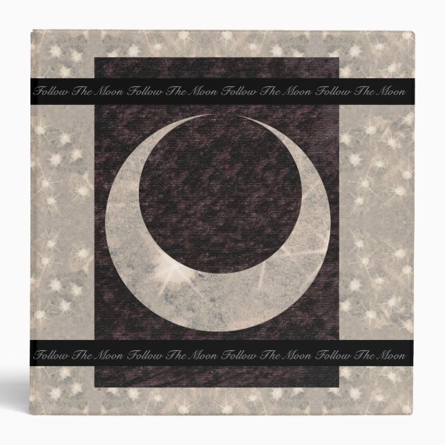 Prim Moon Design Book of Shadows Lg. Binder (Front)