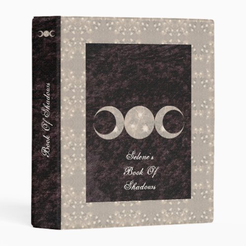 Prim Moon Design Book of Shadows Mini Binder