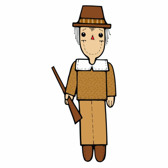 prim pilgrim man cut outs