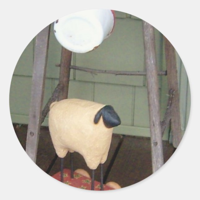 Prim Sheep Stickers (Front)