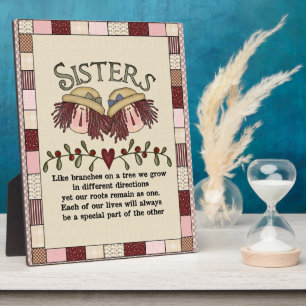 Prim Sisters Poem Plaque