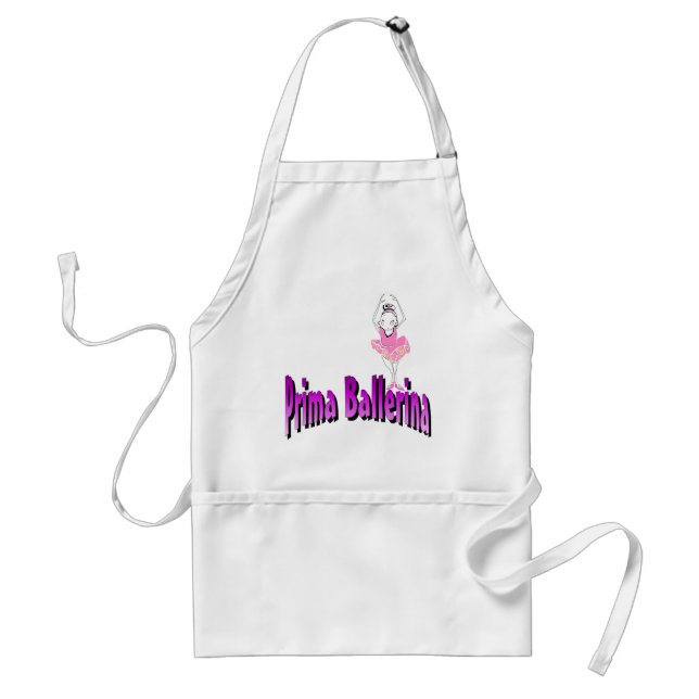 Prima Ballerina Adult Apron (Front)