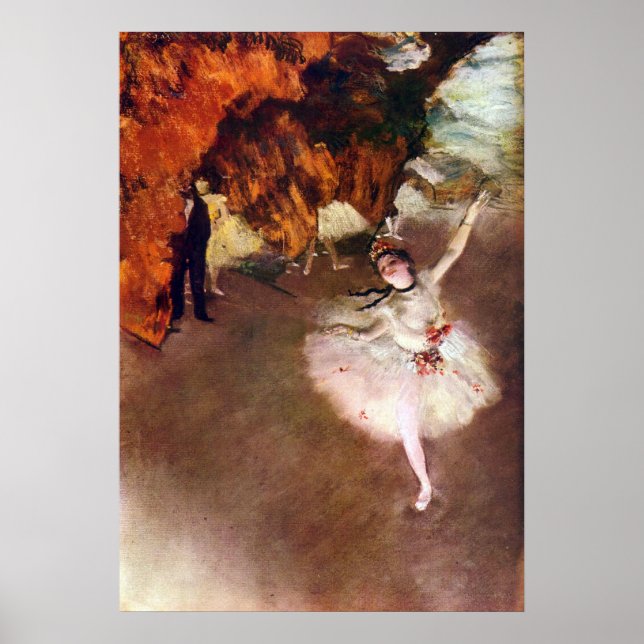 Prima Ballerina by Edgar Degas Poster (Front)