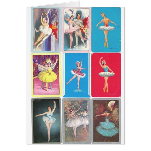 prima ballerina cards (Front)
