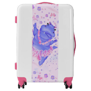 Prima Ballerina Hippo - Happy Dancer Luggage