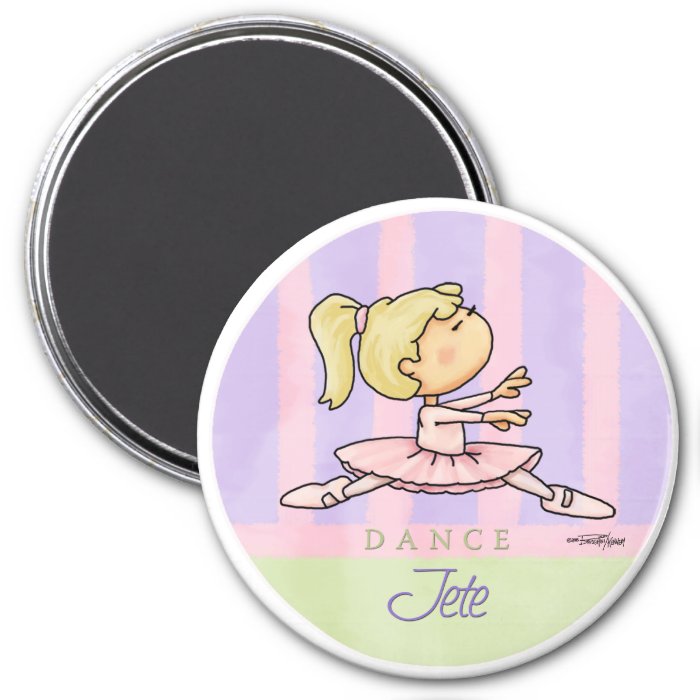 Prima Ballerina Jete   Ballet magnet