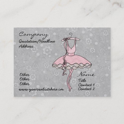 Prima Ballerina Profile Card