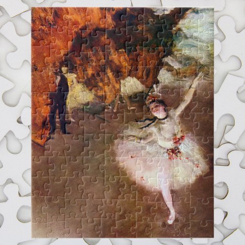 Prima Ballerina Rosita Mauri by Edgar Degas Jigsaw Puzzle