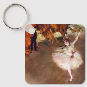 Prima Ballerina, Rosita Mauri by Edgar Degas Keychain
