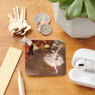 Prima Ballerina, Rosita Mauri by Edgar Degas Keychain
