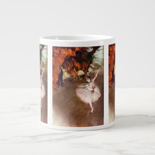 Prima Ballerina Rosita Mauri by Edgar Degas Large Coffee Mug