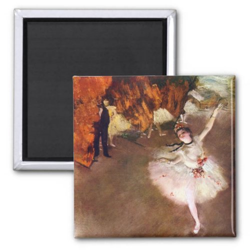 Prima Ballerina Rosita Mauri by Edgar Degas Magnet