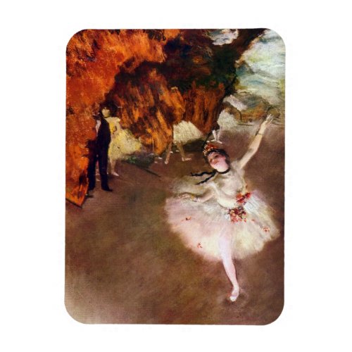 Prima Ballerina Rosita Mauri by Edgar Degas Magnet