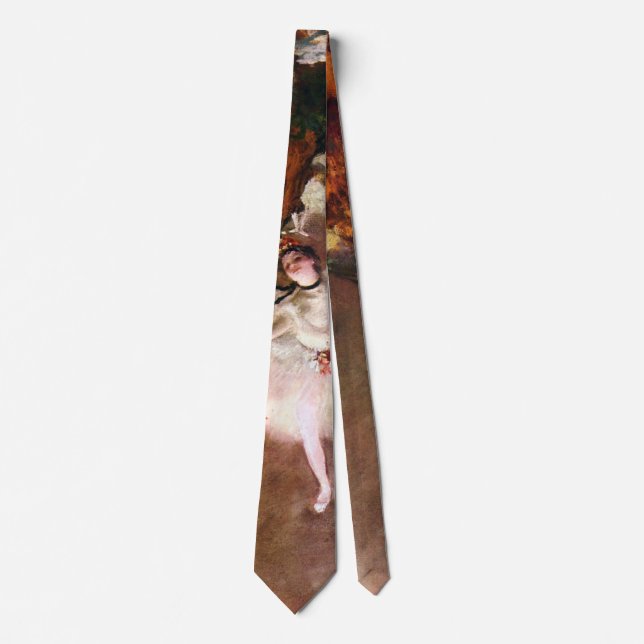 Prima Ballerina, Rosita Mauri by Edgar Degas Tie (Front)