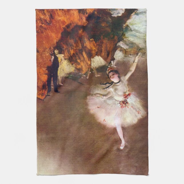Prima Ballerina, Rosita Mauri by Edgar Degas Towel (Vertical)