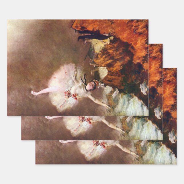 Prima Ballerina, Rosita Mauri by Edgar Degas Wrapping Paper Sheets (Set)