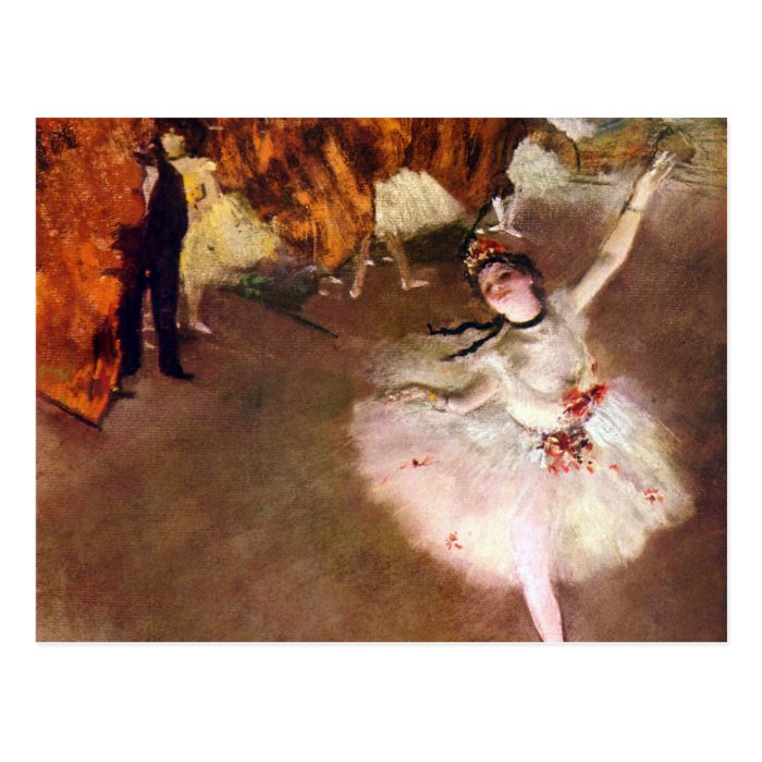 Prima Ballerina; Rosita Mauri, The Star by Degas Postcard