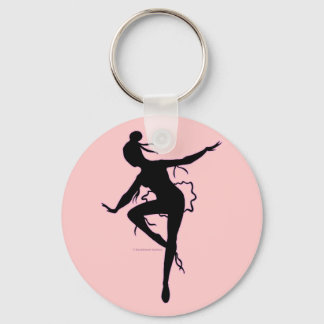 Prima Ballerina Silhouette Keychain
