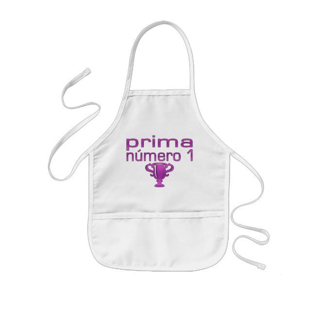 Prima Número 1 Kids' Apron (Front)