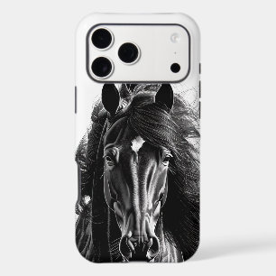 Primal Power 001 – black Horse iPhone 17 Pro Max Case