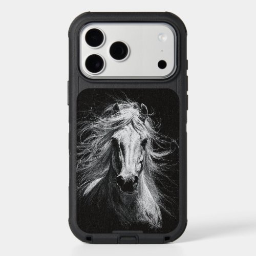 Primal Power 001 – White Horse iPhone 17 Pro Max Case