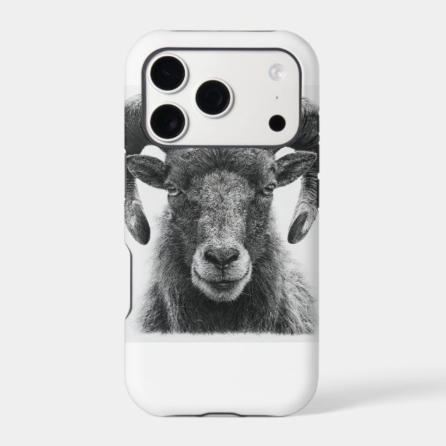 Primal Power 007 – Ram iPhone Case (Back)