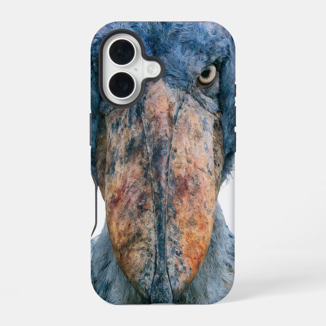 Primal Power 009 – Shoebill iPhone Case (Back)