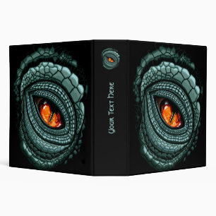 Primal Reptile Predator Eye 3 Ring Binder