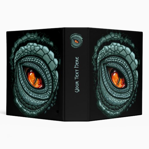 Primal Reptile Predator Eye 3 Ring Binder