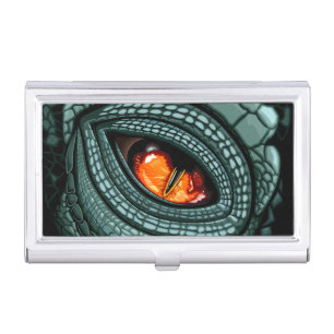 Primal Reptile Predator Eye Business Card Case