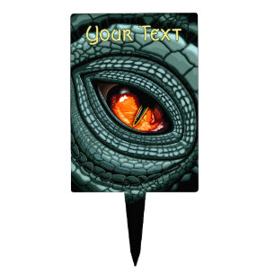 Primal Reptile Predator Eye Cake Topper