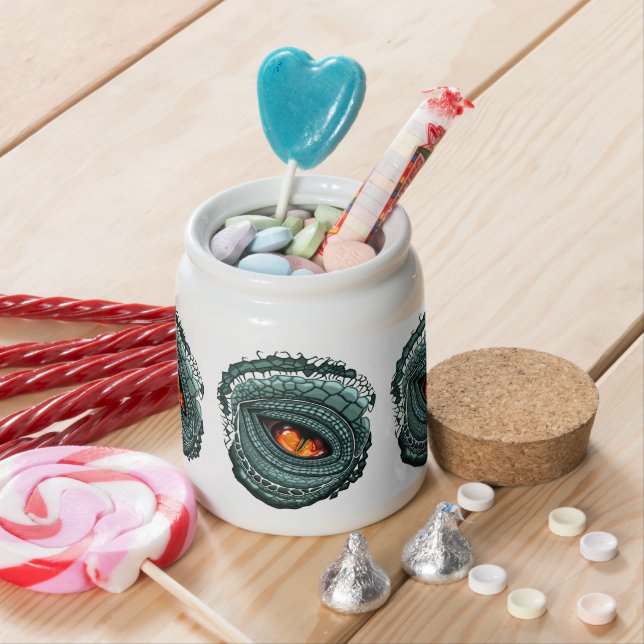 Primal Reptile Predator Eye Candy Jar (In Situ)