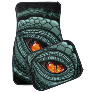 Primal Reptile Predator Eye Car Floor Mat