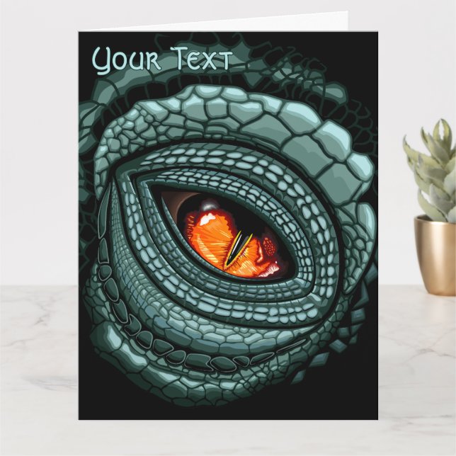 Primal Reptile Predator Eye Card (Small Plant)