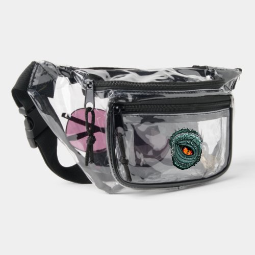 Primal Reptile Predator Eye Clear Fanny Pack