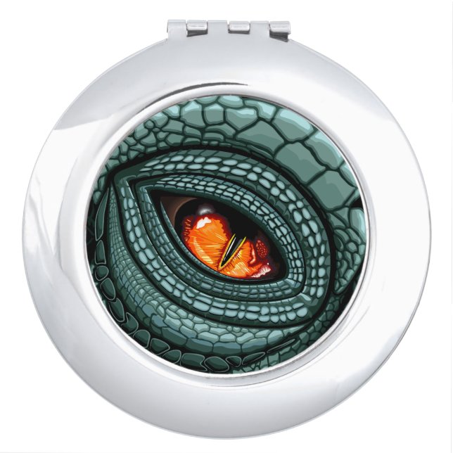 Primal Reptile Predator Eye Compact Mirror (Front)