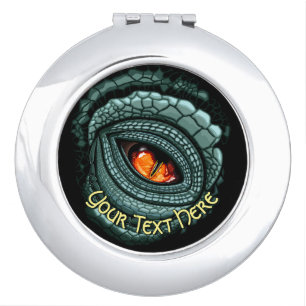 Primal Reptile Predator Eye Compact Mirror