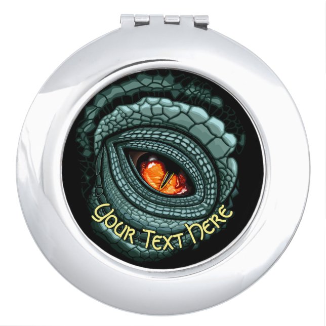 Primal Reptile Predator Eye Compact Mirror (Front)