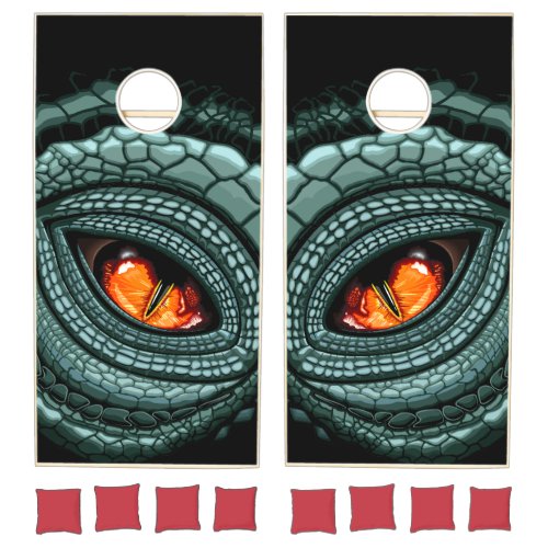 Primal Reptile Predator Eye Cornhole Set