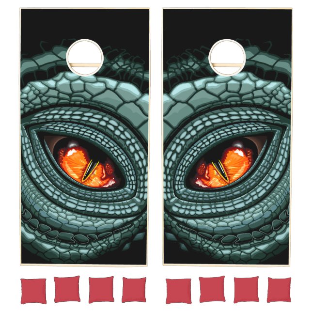 Primal Reptile Predator Eye Cornhole Set (Set)