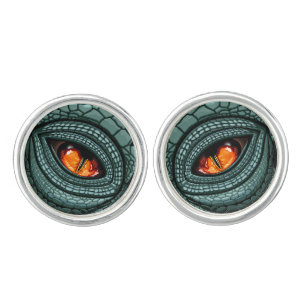 Primal Reptile Predator Eye Cufflinks