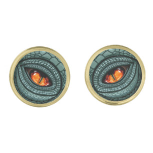 Primal Reptile Predator Eye Cufflinks