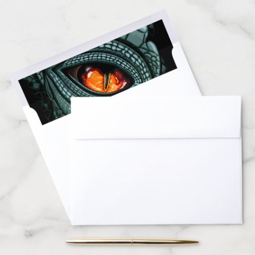 Primal Reptile Predator Eye Envelope Liner