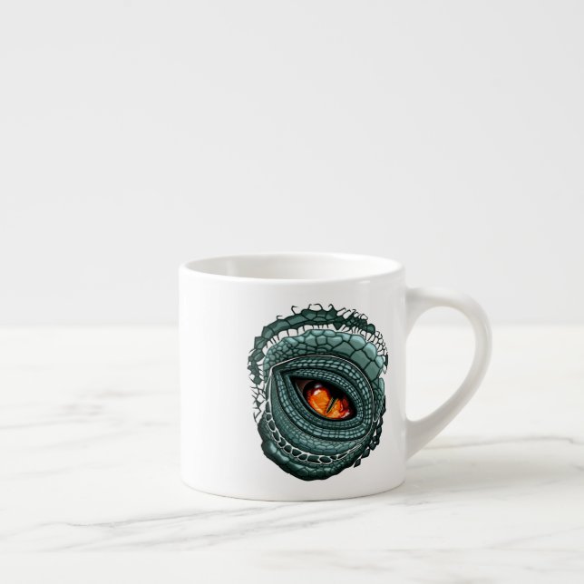 Primal Reptile Predator Eye Espresso Cup (Right)