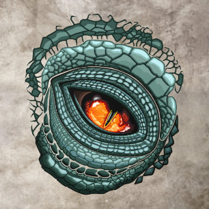 Primal Reptile Predator Eye Floor Decals